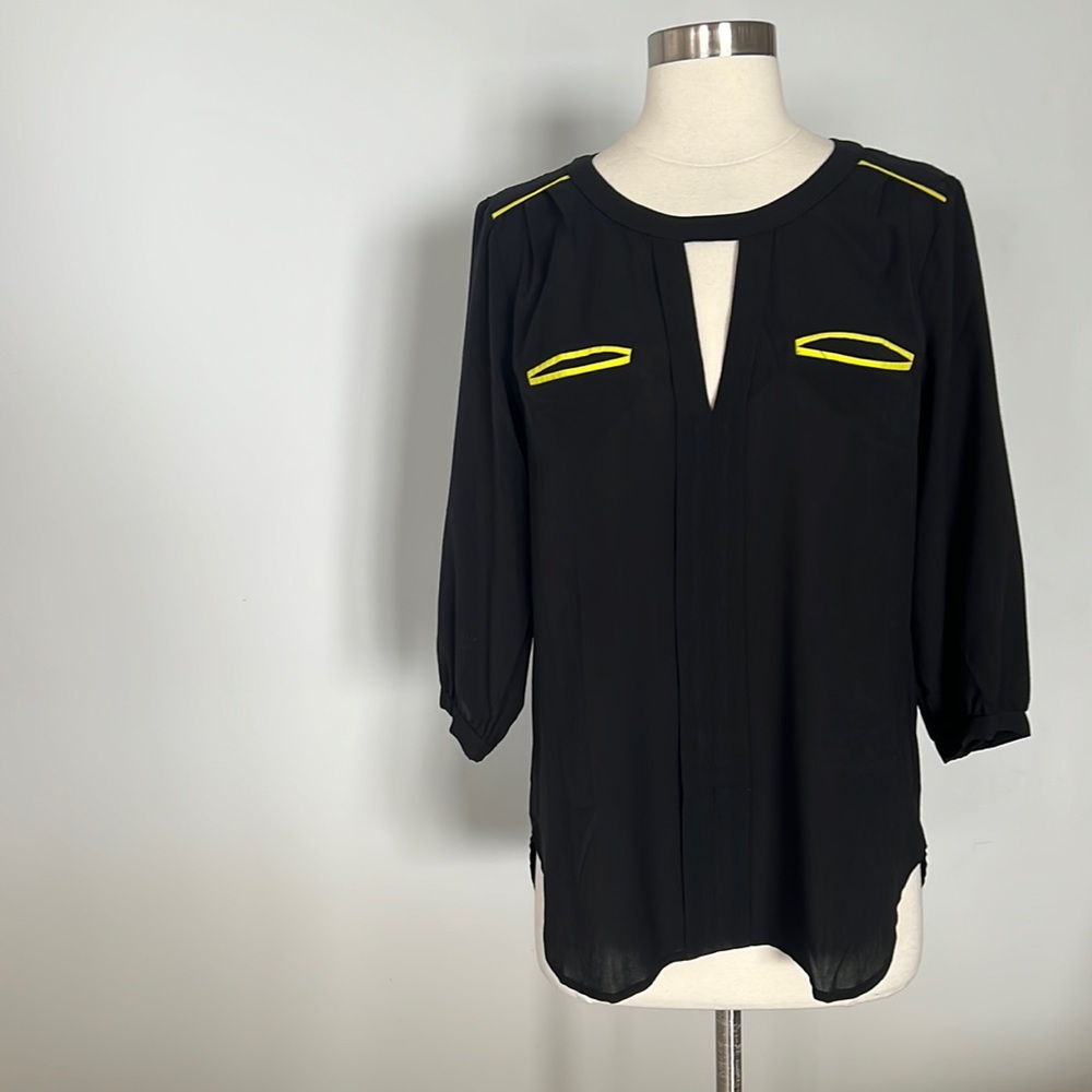 NWT French Connection Black Blouse